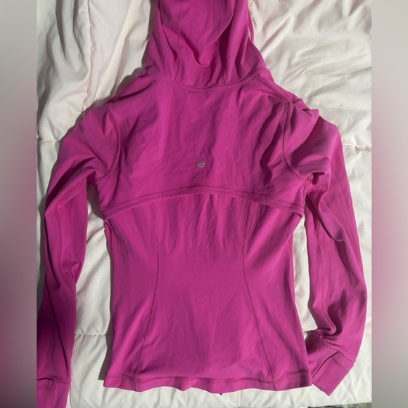 💖Lululemon Athletica Pink Zip-Up with Hood, Correct Color in First Pic! - Picture 5 of 5
